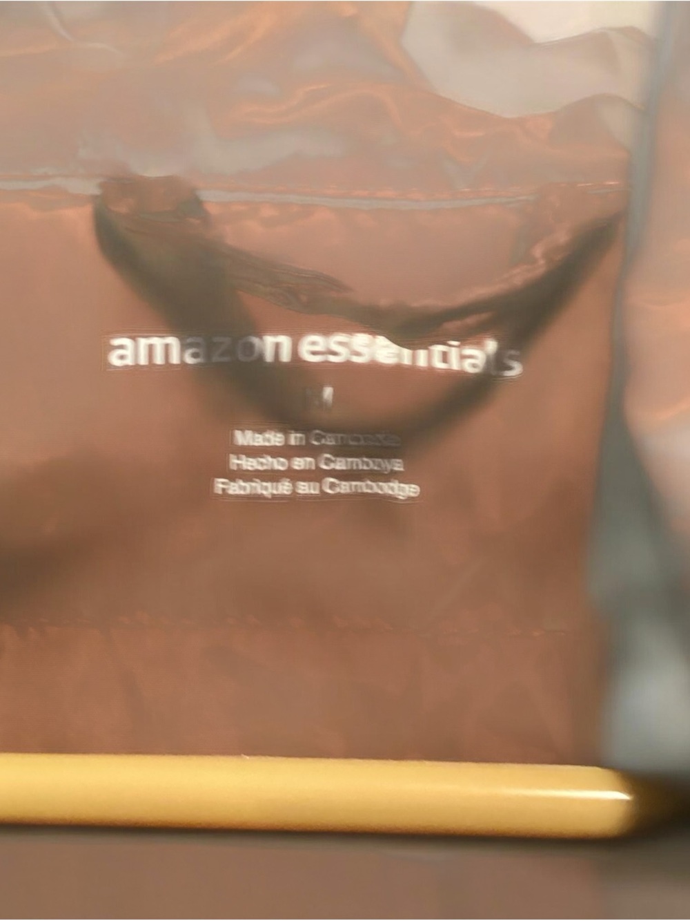 Amazon Essentials Brown Quilted Hooded Puffer Jacket - Picture 4 of 8